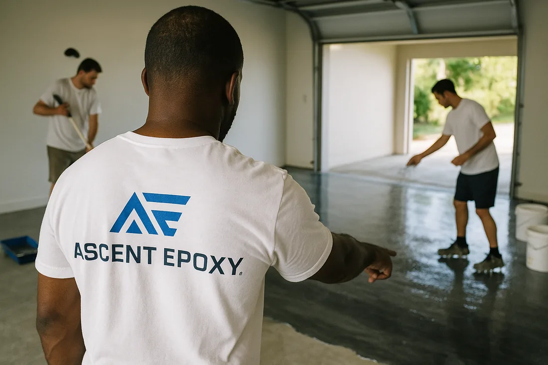 Ascent Epoxy Sarasota installation crew