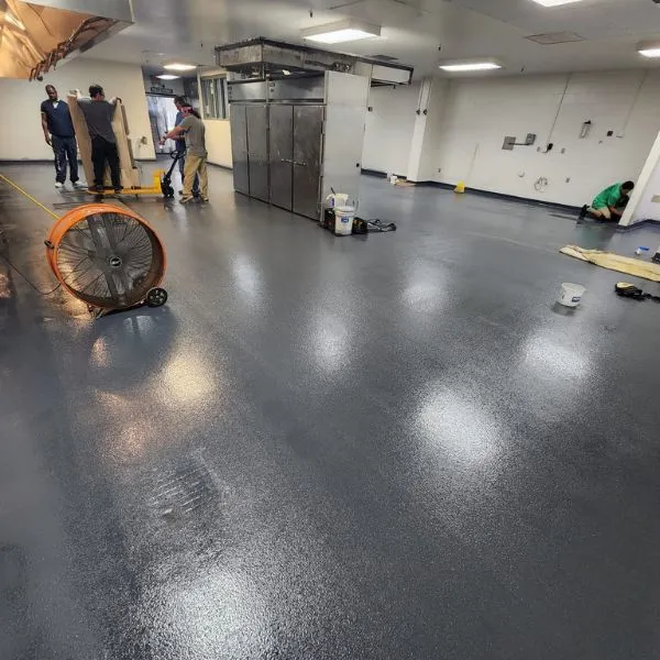 Commercial floor coating Sarasota County